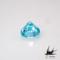 Natural Paraiba tourmaline 0.03ct [Brazil] Neon blue, fluorescent color