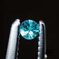 Natural Paraiba tourmaline 0.03ct [Brazil] Neon blue, fluorescent color