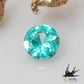 Natural Paraiba tourmaline 0.03ct [Brazil] ★Tiffany blue, fluorescent color★ 