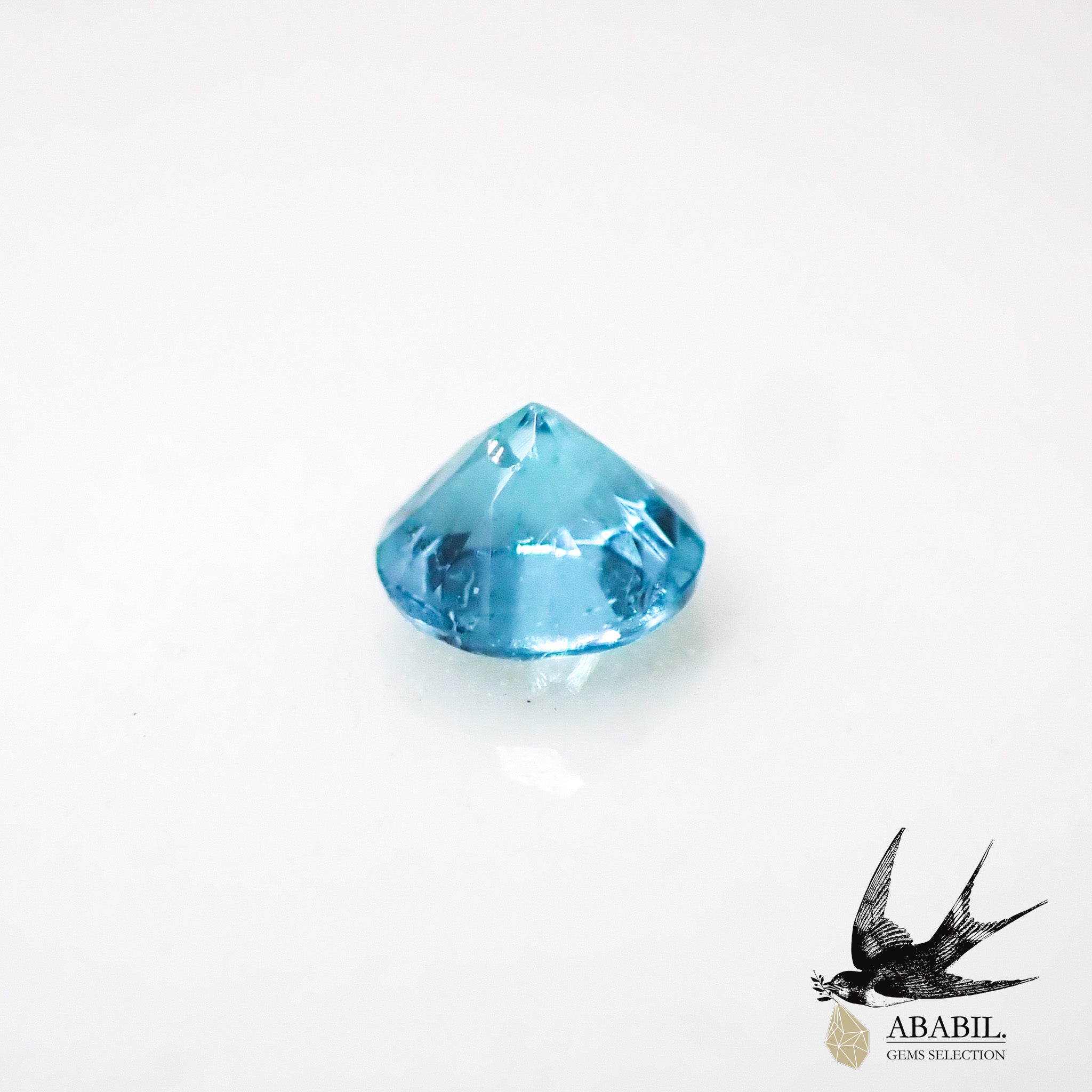 天然パライバトルマリン0.05ct【ブラジル】☆ネオンブルー、蛍光色