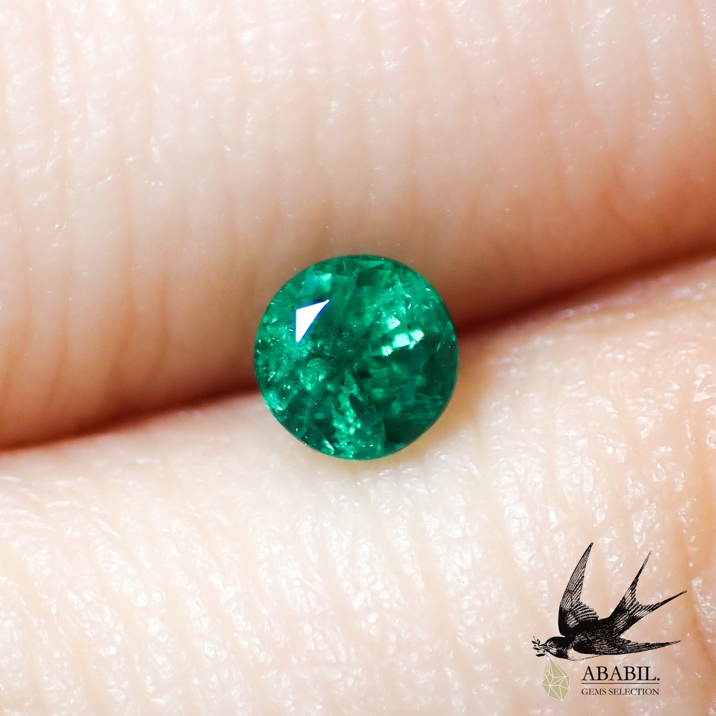 Natural emerald 0.28ct [Zambia] ★High transparency★ 