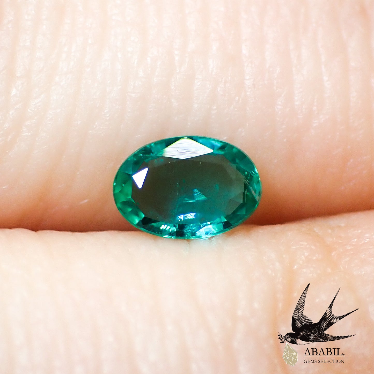 Natural emerald 0.35ct [Zambia] ★High transparency★ 