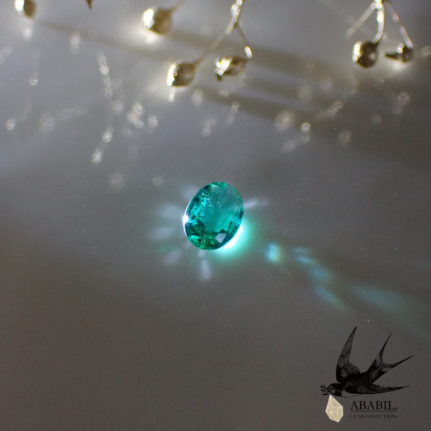 Natural emerald 0.35ct [Zambia] ★High transparency★ 