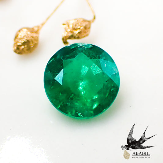 Natural emerald 0.53ct [Zambia] ★High transparency★ 