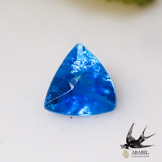 Natural lazurite 0.02ct [Brazil] Rare stone 