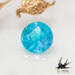 Natural Paraiba tourmaline 0.05ct [Brazil] Neon blue, fluorescent color 