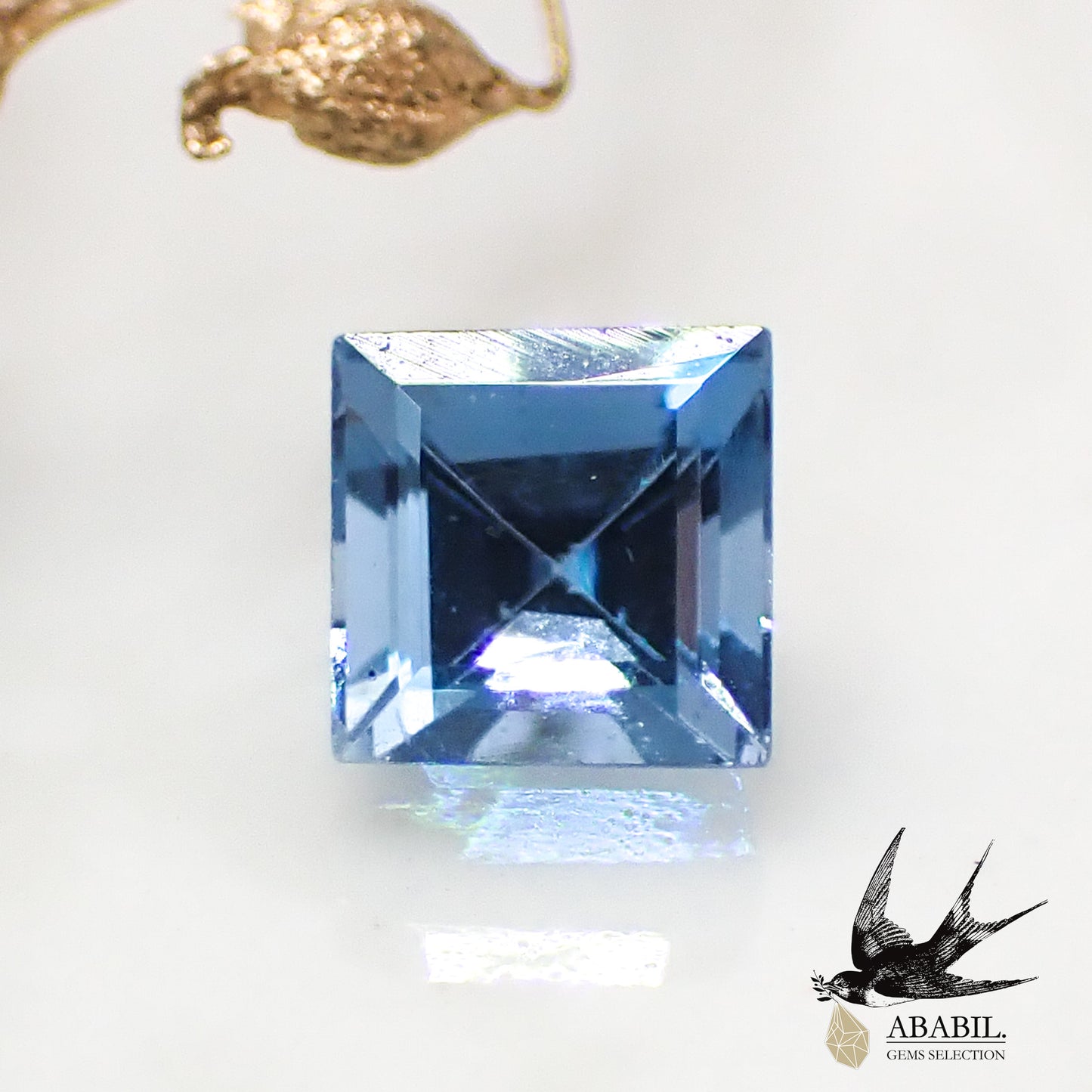 Natural Santa Maria Aquamarine 0.26ct [Brazil] ★Gentle ocean blue★ 