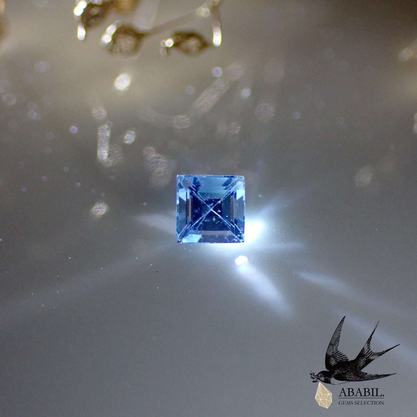 Natural Santa Maria Aquamarine 0.26ct [Brazil] ★Gentle ocean blue★ 