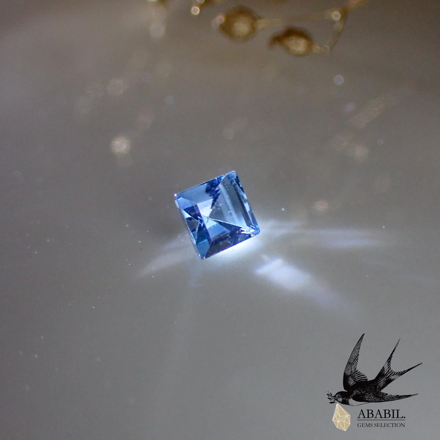 Natural Santa Maria Aquamarine 0.26ct [Brazil] ★Gentle ocean blue★ 