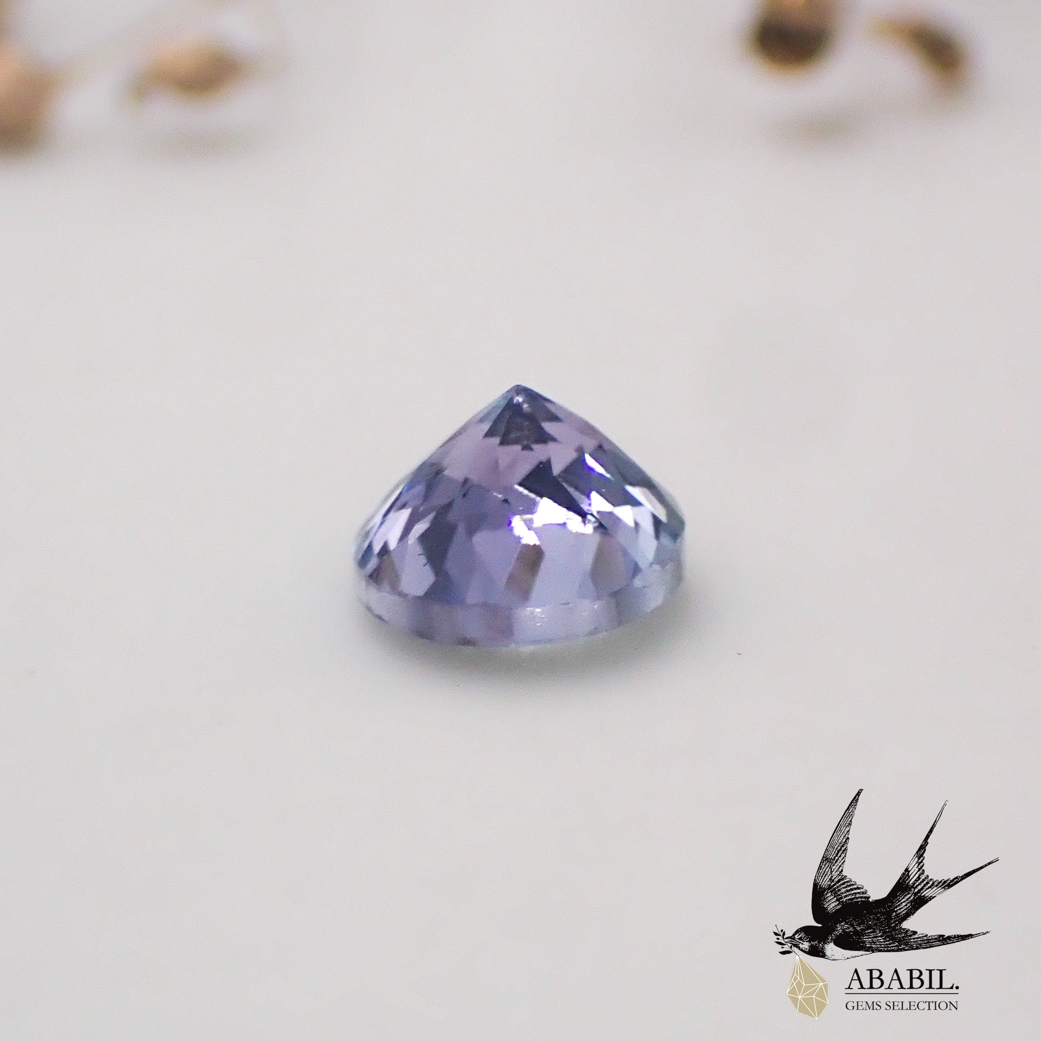 天然バイカラータンザナイト(ゾイサイト)0.76ct【タンザニア】☆多色性