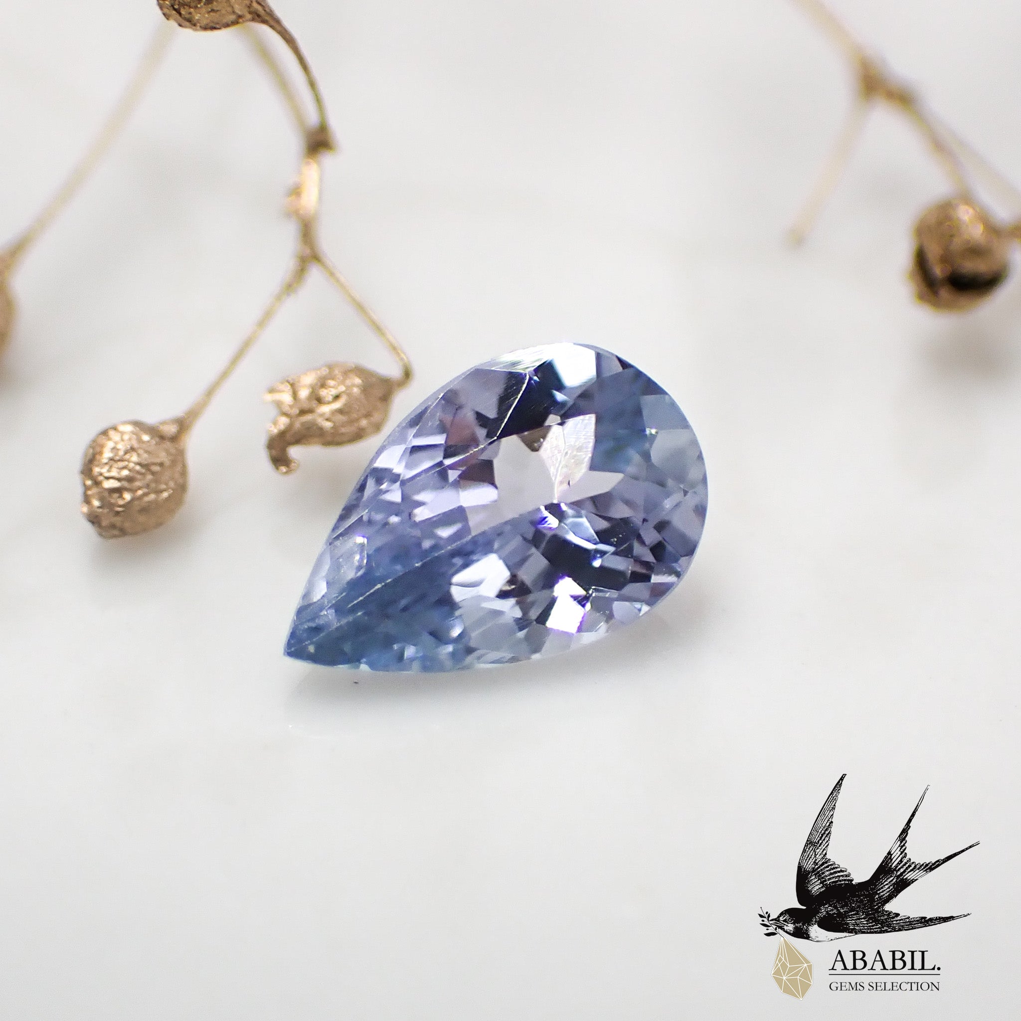 天然バイカラータンザナイト(ゾイサイト)0.87ct【タンザニア】☆多色性