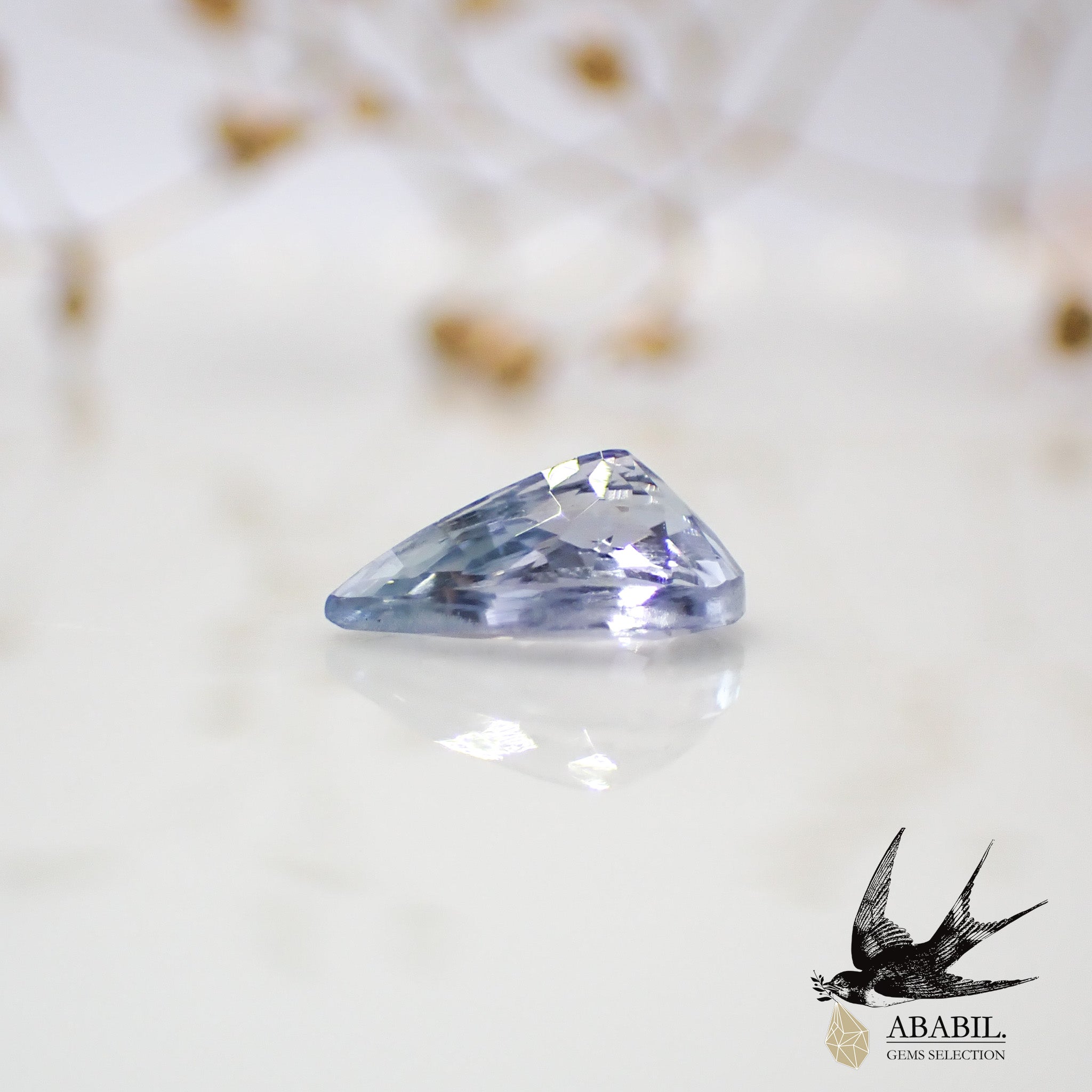 天然バイカラータンザナイト(ゾイサイト)0.87ct【タンザニア】☆多色性