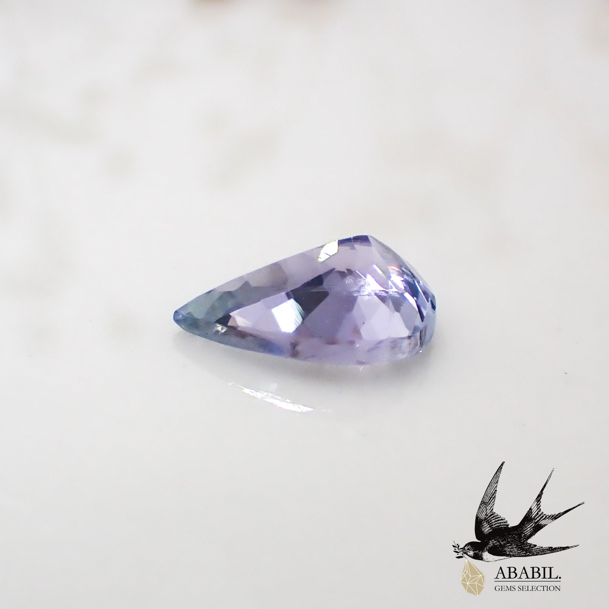 天然バイカラータンザナイト(ゾイサイト)0.87ct【タンザニア】☆多色性