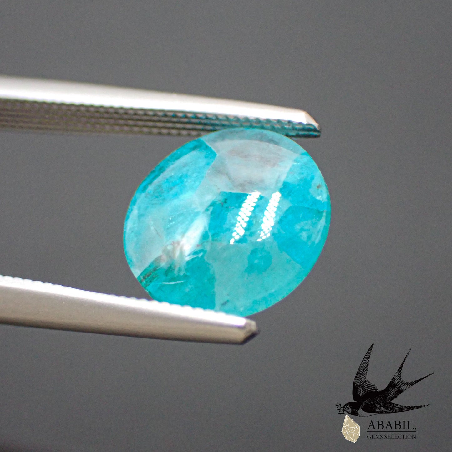 Natural Paraiba Tourmaline In Quartz 1.93ct [Brazil] ★ Neon Blue ★